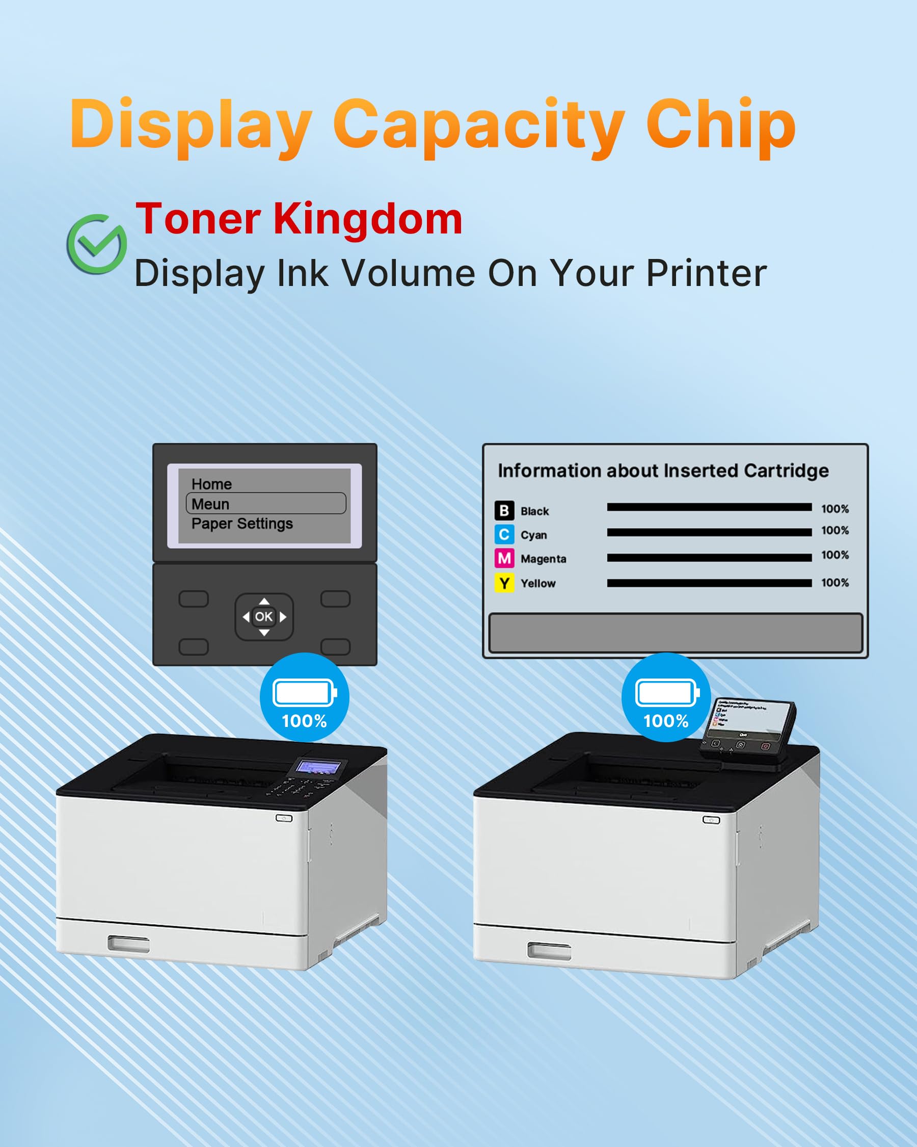 E-Z Ink 067H 067 Toner Cartridge with Chip Compatible for Canon 067H Toner Cartridge Set High Yield Cartridge 067 for Canon imageCLASS MF656Cdw MF654Cdw LBP632Cdw MF653Cdw Printer (BCMY, 4 Pack) - Image 4