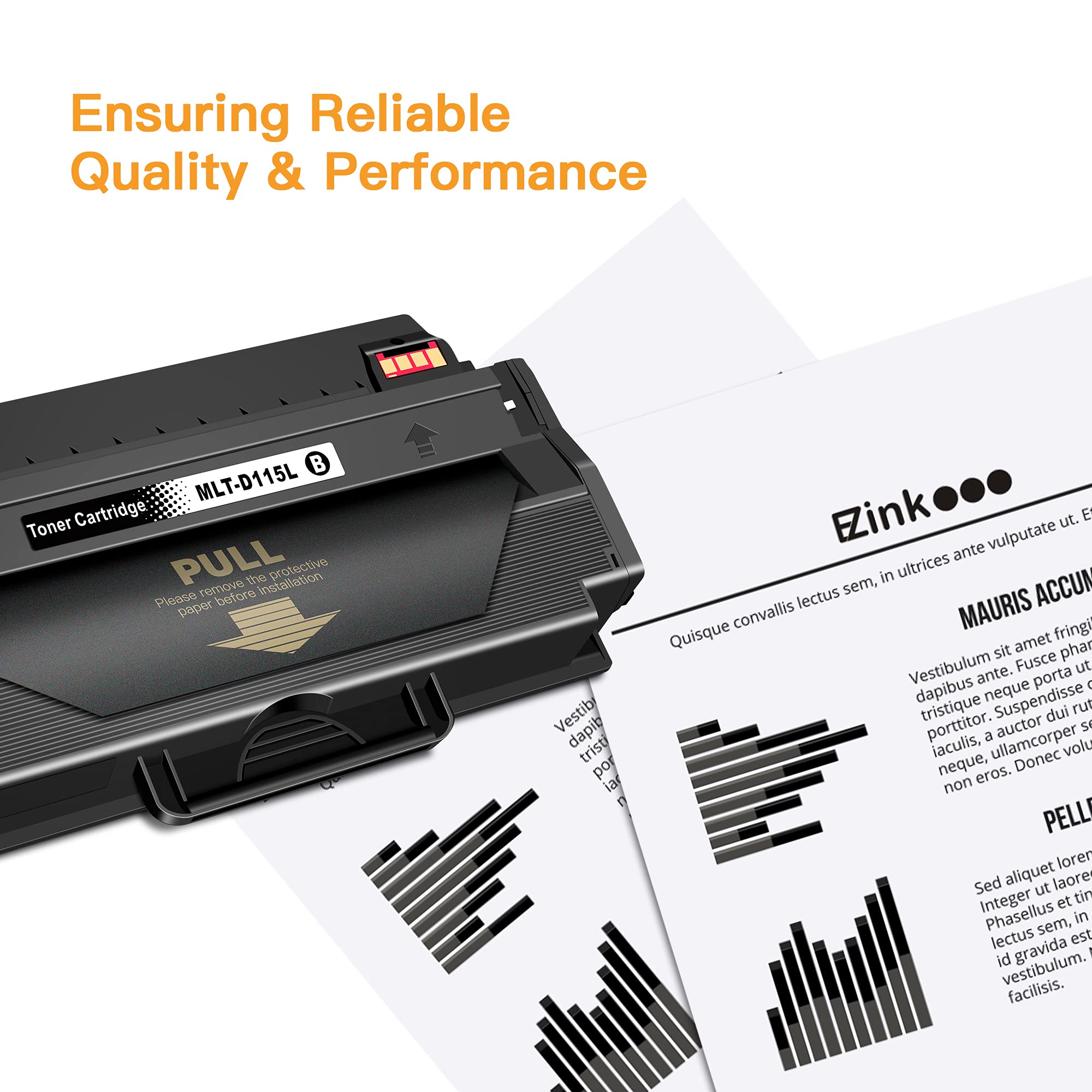 E-Z Ink 115L MLT-D115L Compatible Toner Cartridge Replacement for Samsung 115L MLT-D115L High Yield to Use with Xpress SL-M2830DW SL-M2880FW SL-M2820DW SL-M2870FW SL-M2620 SL-M2670 Printer (1 Pack) - Image 7