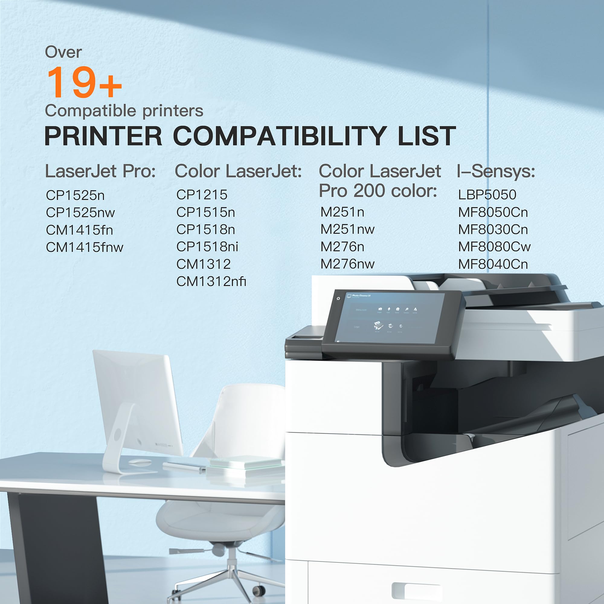 E-Z Ink 131X Compatible Toner Cartridge Replacement for HP 131X 131A CF210X CF210A CF211A CF212A CF213A with HP LaserJet Pro 200 Color M251 M276nw M276n M251n (4 Pack) - Image 4