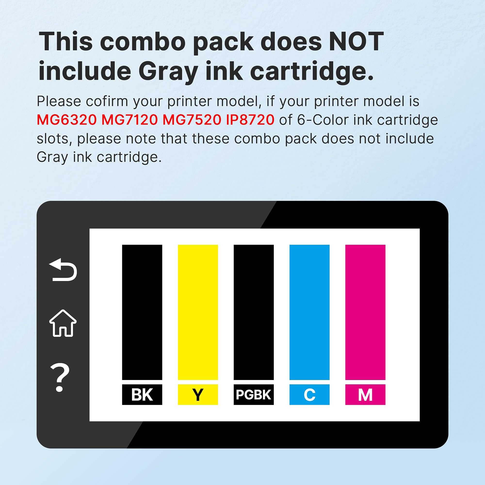 E-Z Ink Compatible Ink Cartridges Replacement for Canon 250 251 XL PGI-250XL CLI-251XL to use with PIXMA MX922 MX920 IX6820 MG5520 MG7520 IP8720 MG6620 MG6320 MG7120 (15 Pack) - Image 6