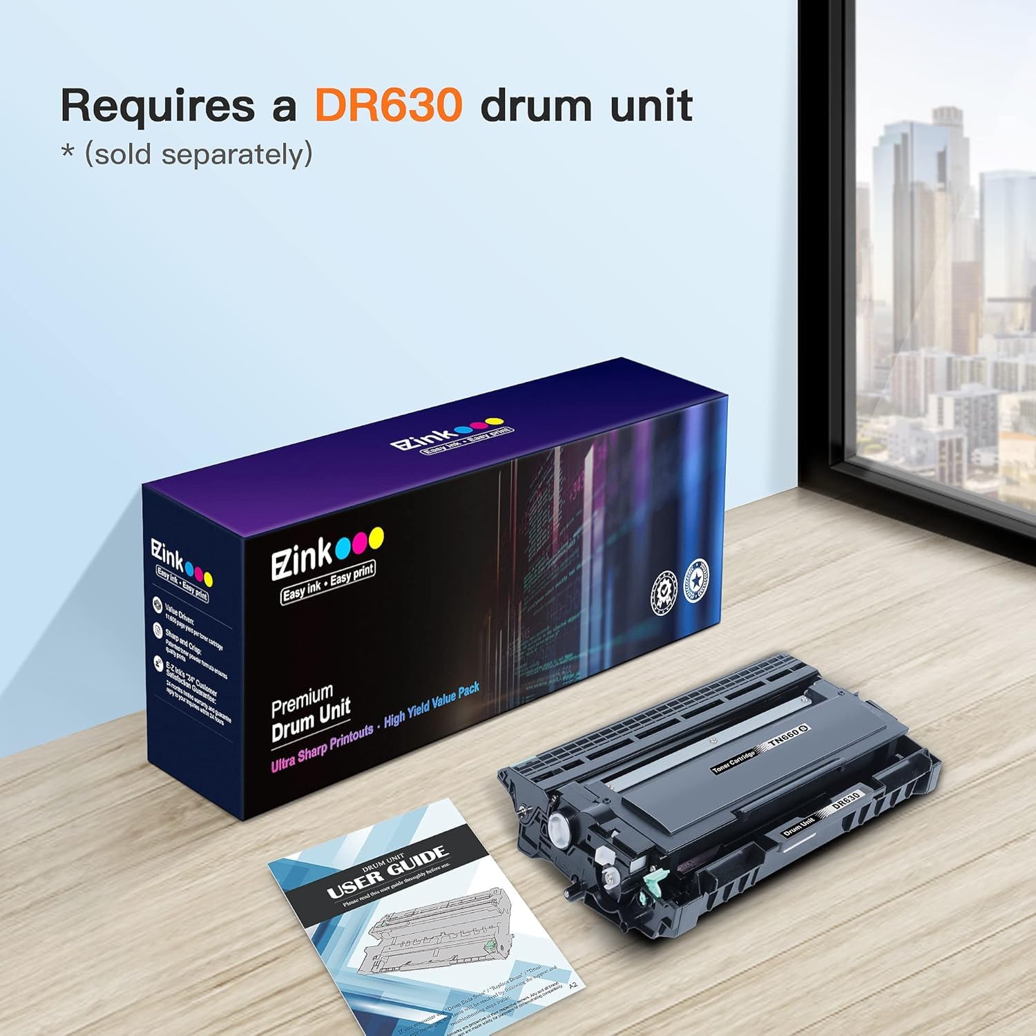E-Z Ink Compatible Toner Cartridge Replacement for Brother TN660 TN630 High Yield to use with HL-L2300D HL-L2380DW HL-L2320D DCP-L2540DW HL-L2340DW HL-L2360DW MFC-L2720DW Printer (Black) - Image 7