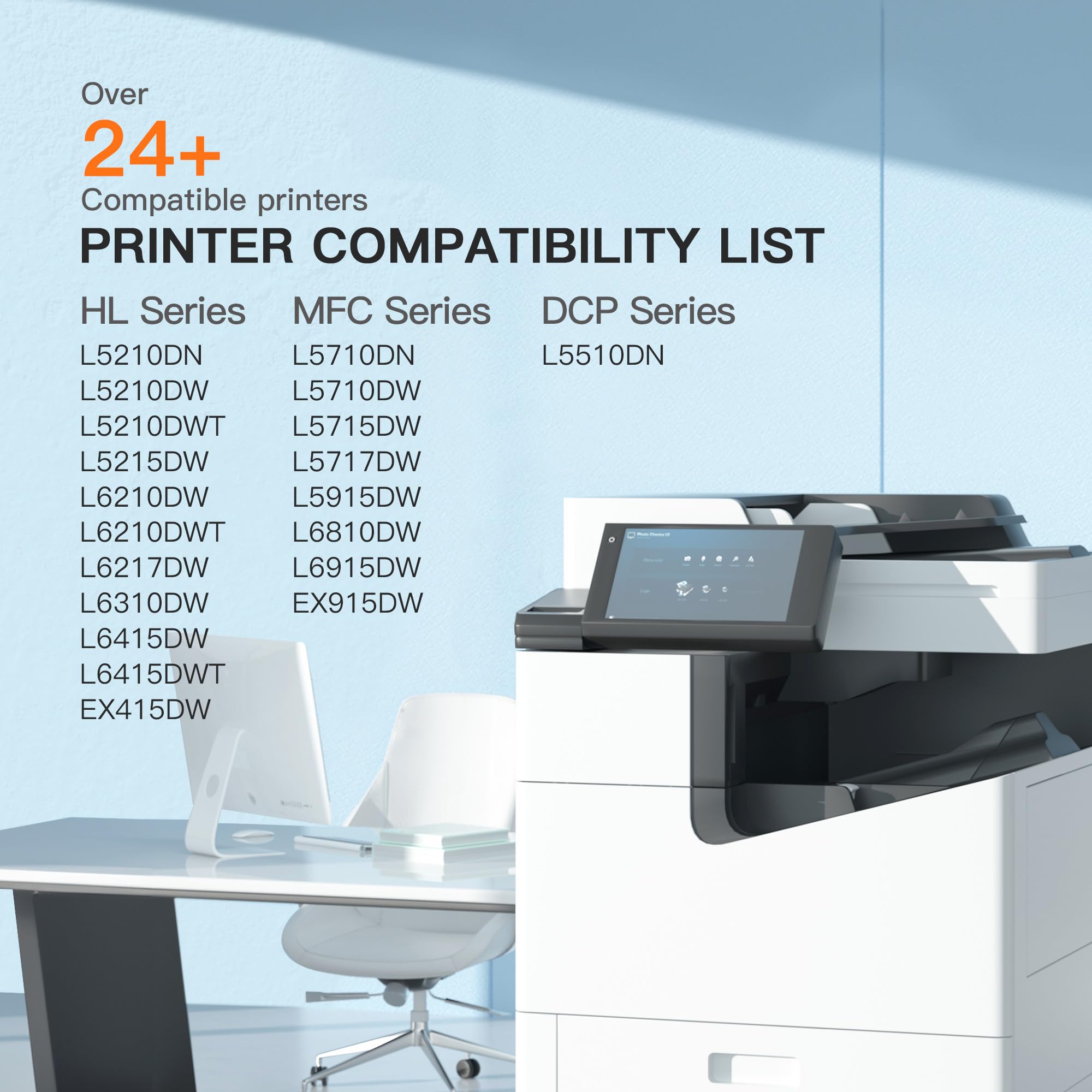 E-Z Ink DR920 DR-920 Drum Unit Compatible Replacement for Brother DR920 DR-920 DR 920 High Yield to Use with HL-L6210DW HL-L5210DW HL-L6210DWT HL-L5210DN HL-L5210DWT Printer, 2 Black DR920 Drum Unit - Image 4