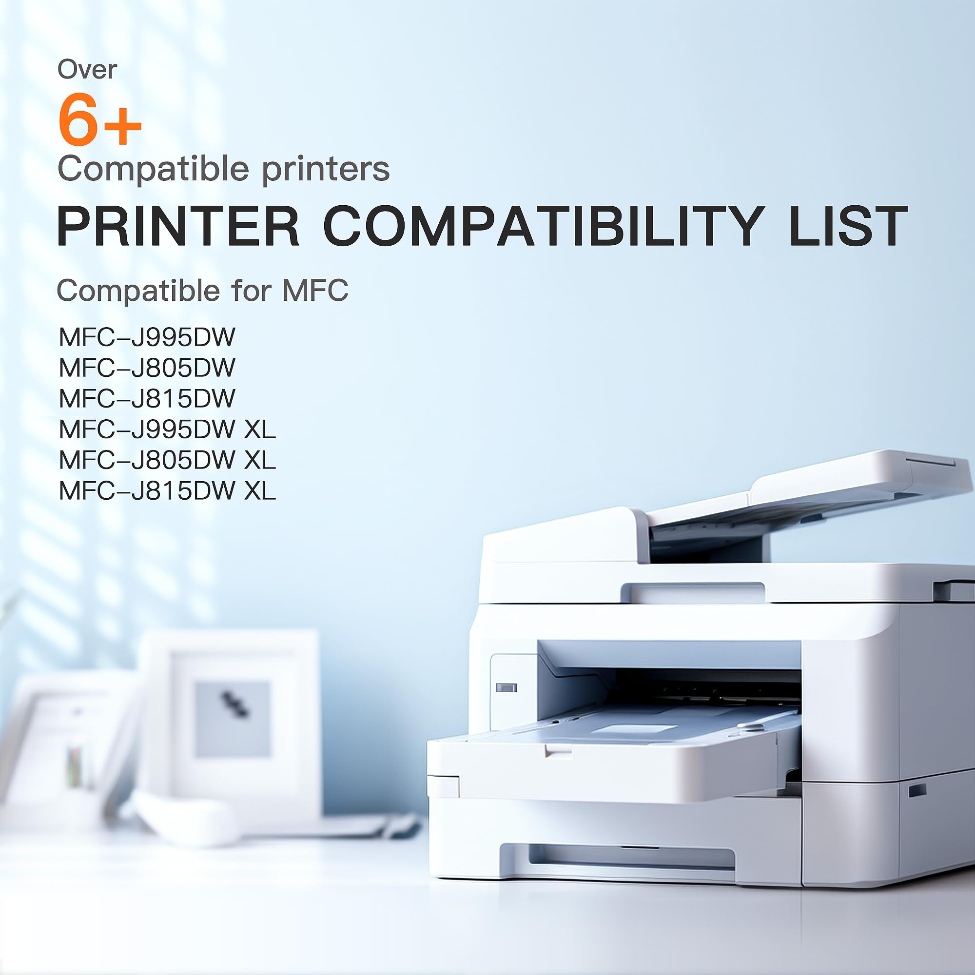 E-Z Ink LC3033XXL Compatible Replacement for Brother LC3033 Ink Cartridges BK/C/M/Y LC3033 XXL LC3035 High Yield for MFC-J995DW MFC-J805DW MFC-J815DW MFC-J995DW XL MFC-J805DW XL Printer (4 Pack) - Image 5