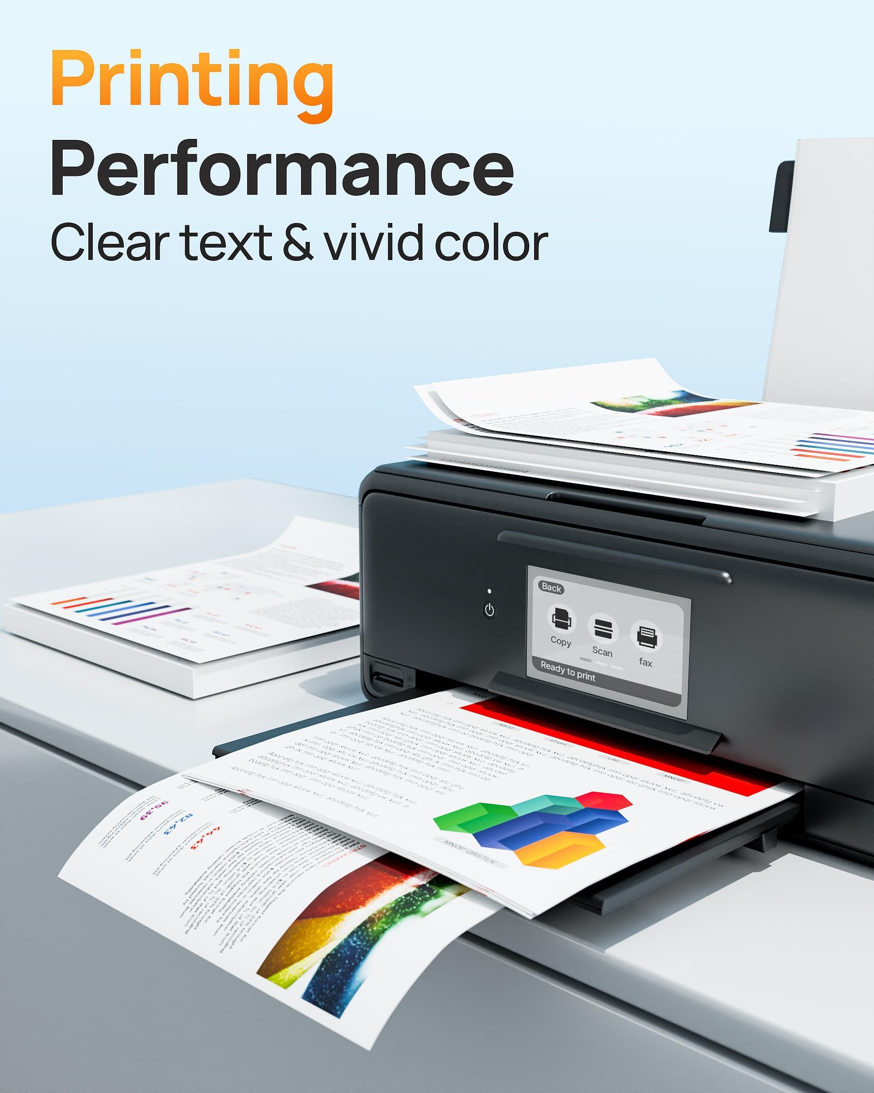 E-Z Ink LC404 MFC-J1205W Replacement for LC404 Ink Cartridges for Brother Printer 404XL LC 404 XL use for MFC-J1205W MFC-J1215W J1205WXL J1215W XL Printer (Black, Cyan, Magenta, Yellow, 4 Pack) - Image 5