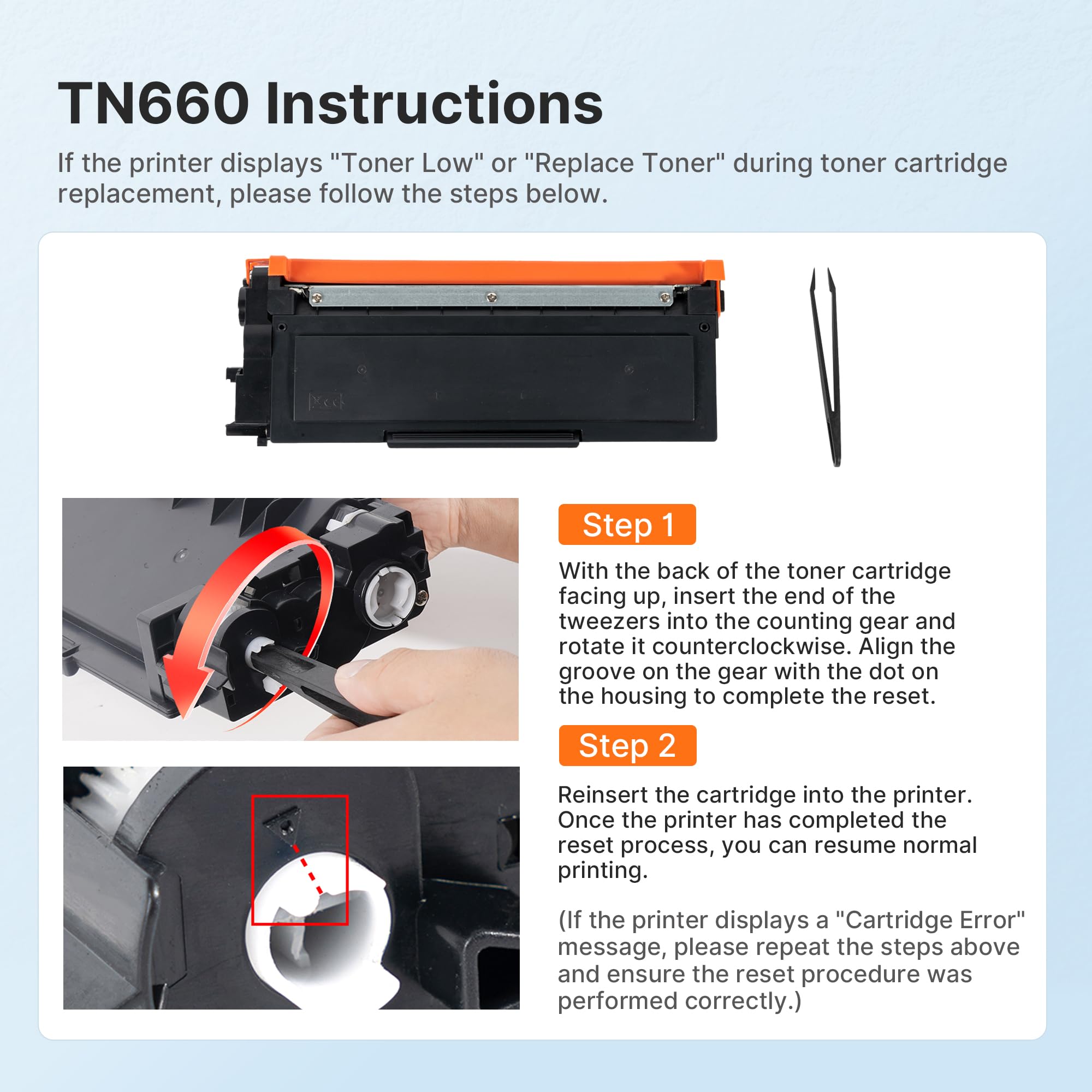 E-Z Ink TN660 Toner Cartridge Replacement Compatible with Brother TN660 TN-660 TN630 High Yield to Use for HL-L2380DW HL-L2320D HL-L2340DW DCP-L2540DW MFC-L2700DW MFC-L2720DW Printer (Black, 4 Pack) - Image 6
